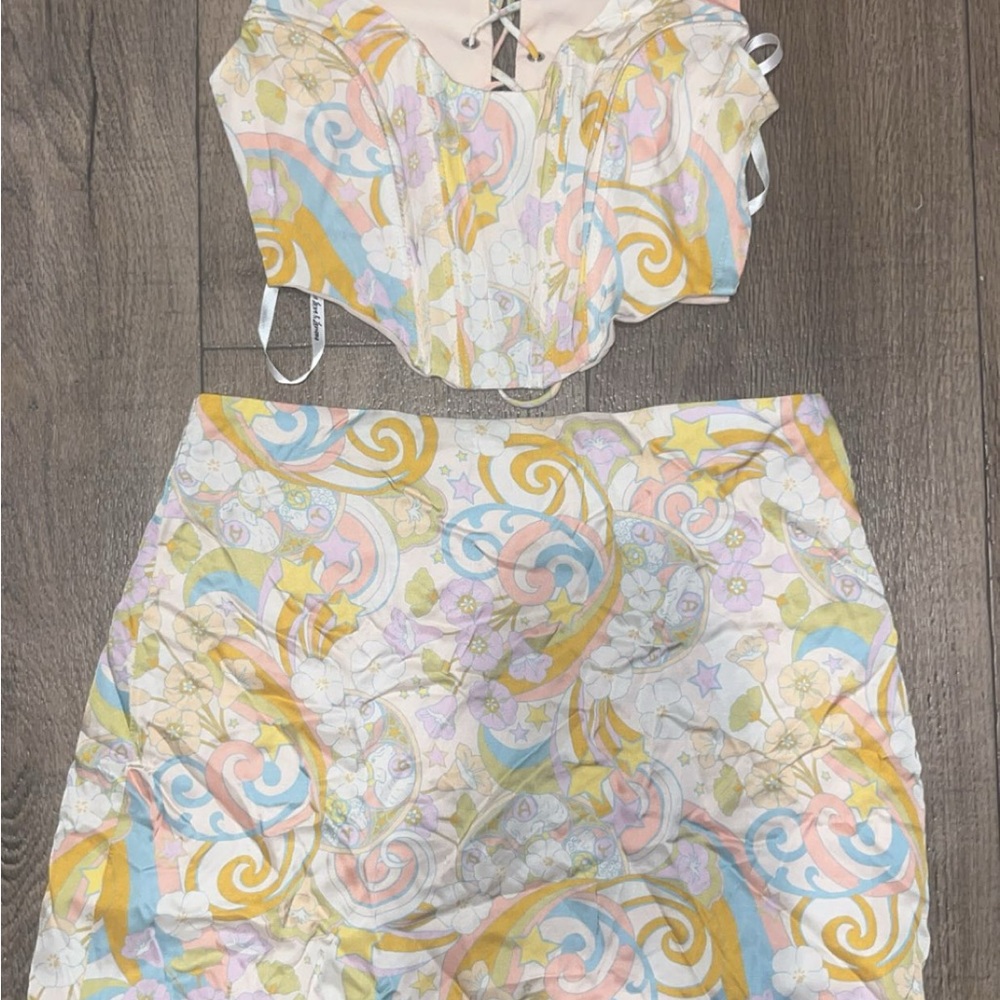 For love of lemons 2 piece set- size small